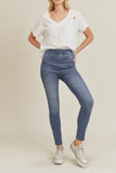 CLEAN JEAN DENIM PULL ON LEGGINGS