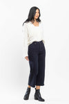 CURVY Judy Blue Tummy Control Cropped Jeans