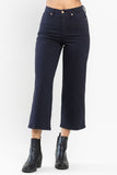 CURVY Judy Blue Tummy Control Cropped Jeans