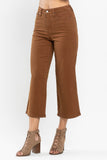 CURVY Judy Blue Tummy Control Cropped Jeans