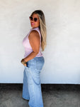 PREORDER: Summer Bianca Striped Ribbed Tank