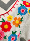 THE FLORAL WHITE TOP