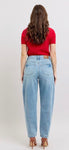 Judy Blue High-Rise Side Panel Barrel Leg Jeans