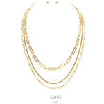 3 Set Chain Necklace