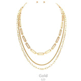3 Set Chain Necklace