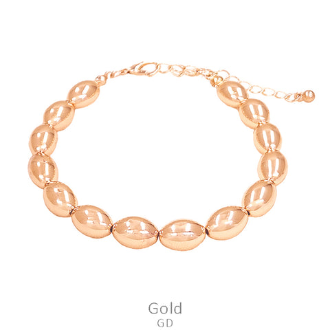 Oval Bead Bracelet