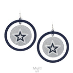 DALLAS COWBOYS  Dangle Earring