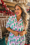 PREORDER: Tis the Season Luxe PJ Set in Two Prints