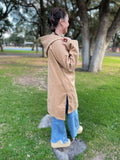PREORDER: Time Slips Away Hooded Jacket in Three Colors