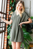 URBAN RIBBED ROMPER