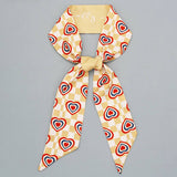 WOMEN  CLASSICS  LATTICE  GRAPHIC SCARF