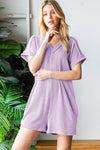 URBAN RIBBED ROMPER