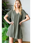 URBAN RIBBED ROMPER