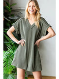 URBAN RIBBED ROMPER