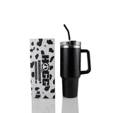 40OZ POWDER COATED TRAVELER TUMBLER