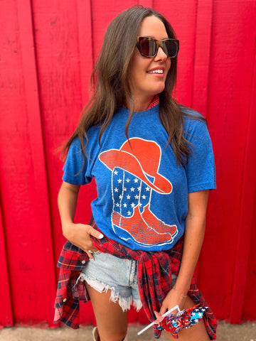USA BOOTS TEE