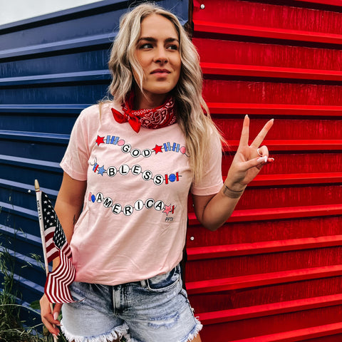GOD BLESS AMERICA TEE