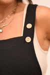 BRILA BUTTON ROMPER