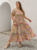 THE FLORAL DUSTY DRESS