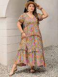 THE FLORAL DUSTY DRESS