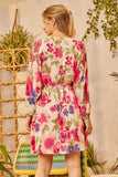 THE BEAUTY FLORAL DRESS