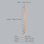 WOMEN  CLASSICS  LATTICE  GRAPHIC SCARF