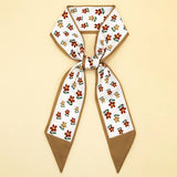 WOMEN  CLASSICS  LATTICE  GRAPHIC SCARF