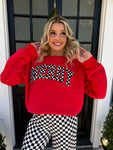 PREORDER: Merry Checkered Sweatshirt