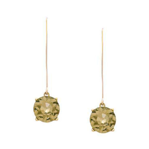 Glass Stone Earring