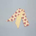 WOMEN  CLASSICS  LATTICE  GRAPHIC SCARF