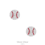 Rhinestone Post Earring