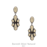 Western Color Stone Metal Earring
