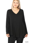 CURVY LS HARPER TOP