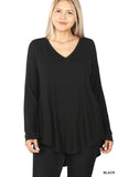 CURVY LS HARPER TOP