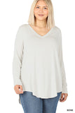 CURVY LS HARPER TOP
