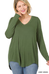 CURVY LS HARPER TOP