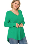 CURVY LS HARPER TOP