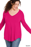 CURVY LS HARPER TOP