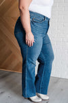 Judy Blue Anita Mid Rise Control Top Vintage Straight