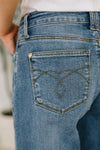 Bella High Waist Soft Barrel Stitch Thru Pocket