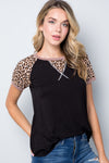 CURVY LEOPARD TOP