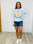 Country Club Pickle Ball Graphic Sweatshirt