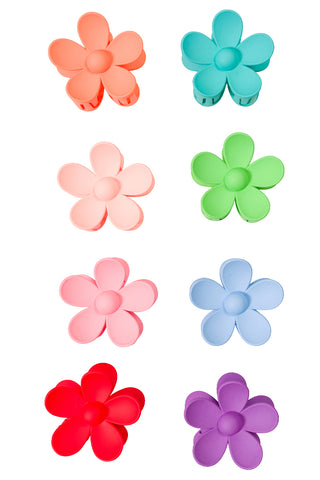 FLOWER HAIR CLAW CLIP