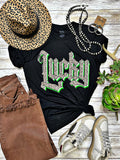 Leopard Lucky Tee (Texas True)