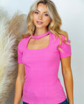 THE PRETTY PINK TOP