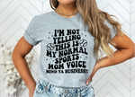 Sports Mom Voice-Baseball-Softball