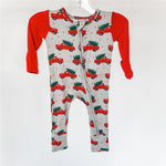 CHRISTMAS JACK ZIP FOOTIE