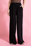 CURVY BLACK MILANO PANTS