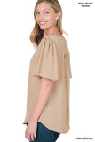 WOVEN WATERFALL TOP