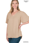 WOVEN WATERFALL TOP